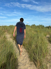 Load image into Gallery viewer, Poncho Adult North Sea Blue