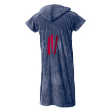 Load image into Gallery viewer, Poncho Adult North Sea Blue