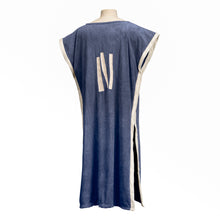 Load image into Gallery viewer, Poncho Woman North Sea Blue