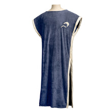 Load image into Gallery viewer, Poncho Woman North Sea Blue