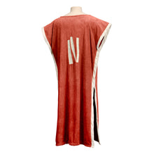 Load image into Gallery viewer, Poncho Woman Sunset Red