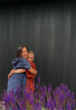 Load image into Gallery viewer, Poncho Kids North Sea Blue
